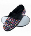 Dunlop - Ladies Slippers - Knitted 8029 (3 UK / Black)