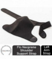 Flo Neoprene Shoulder Support Strap [Left Arm Strap]