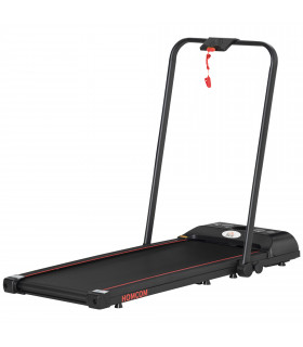 Foldable Walking Treadmill Aerobic Exercise Machine w/ LED Display HOMCOM
