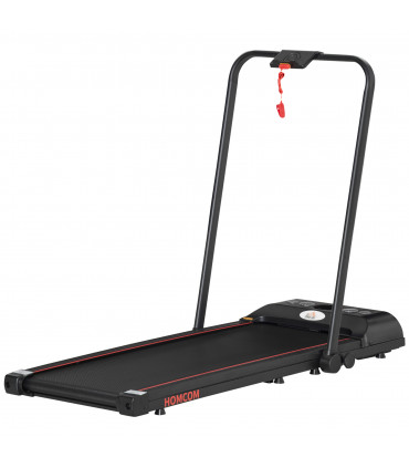 Foldable Walking Treadmill Aerobic Exercise Machine w/ LED Display HOMCOM