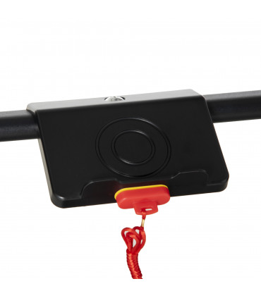 Foldable Walking Treadmill Aerobic Exercise Machine w/ LED Display HOMCOM