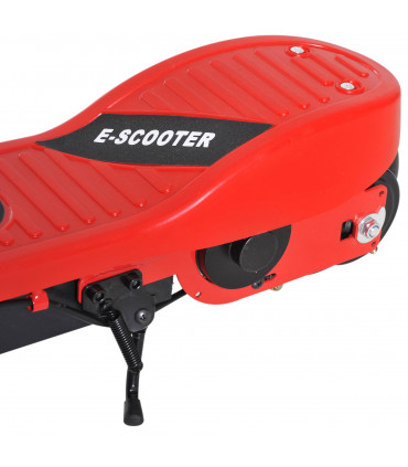 Kids Electric Scooter Folding Red 74Lx36Wx73-91H 50kg Steel PP 12km/h 8HRS