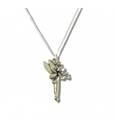 Necklace Silver Magical Fairy Charm Tibetan Silver 25.4 x 15 x 3mm Girls
