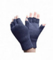 Heat Holders - Mens Fingerless Gloves (Navy)