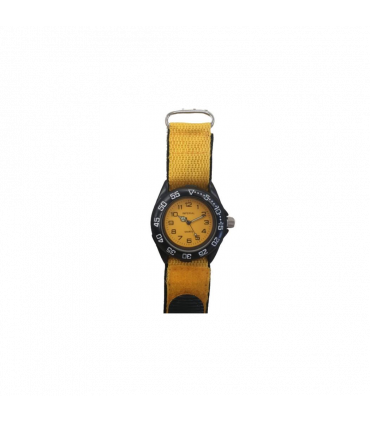 Imperial Kid's Yellow Big Dial with Velcro Strap Easy Fasten Watch IMP430Y