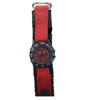 Imperial Kid's Red Mini Dial with Velcro Strap Easy Fasten Watch IMP428R