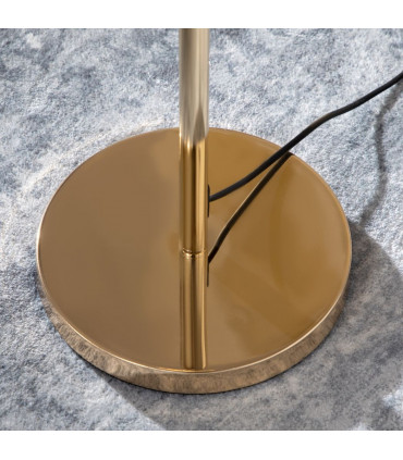 Crystal Floor Lamp Gold 156H  Crystal 5 Light Upright Standing Lamp