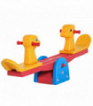 Kids Seesaw Safe Teeter Totter 2 Seats with Easy-Grip Handles Plastic