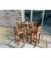 Deluxe Alfresco Bar Set Four Seater