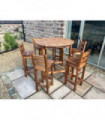 Deluxe Alfresco Bar Set Six Seater