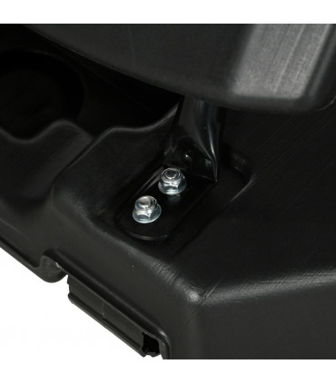 Adjustable Basketball Hoop with Weighted Base, Wheels, 2.4-2.9m