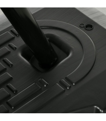 Adjustable Basketball Hoop with Weighted Base, Wheels, 2.4-2.9m