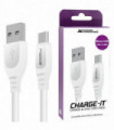 AA CHARGE-IT MicroUSB Cable - 1 Metre-White