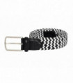 Alps Zebra Striped Men Stretch Belt_S