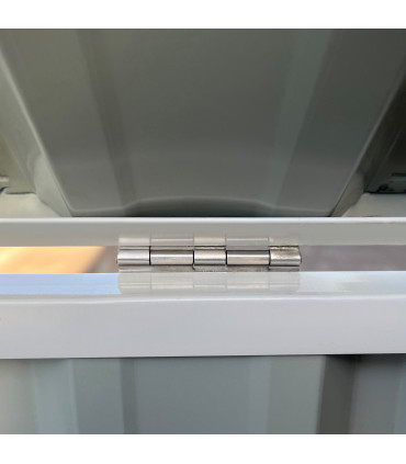 2-Bin Steel Rubbish Storage Shed w/ Double Locking Doors Outsunny