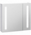 LED Illuminated Mirror Bathroom Cabinet White 43in x 11.5ft Material: NA