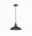 Ceiling Hanging Light Shade Vintage Industrial Rustic Red E27 Metal Pendant Lamp