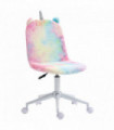Office Chair Vinsetto Fluffy Unicorn Rainbow 98cm x 41cm x 55cm Cute Desk Chair