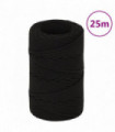 Work Rope Black 2 mm 25 m Polyester