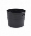 Plastic Black Small Garden Plant Pot 36x36x28 cm Durable Lightweight Watertight
