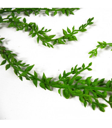 Artificial Hanging Climbing Fig Plant 58cm Green Ficus Pumila Bare Stem