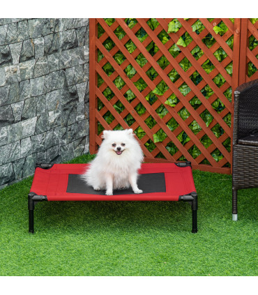 Elevated Pet Bed Cool Cot Dog Cat Portable Folding Home Camping Hammock Foldable