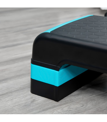Aerobic Step Three-Level Adjustable Exercise Stepper for Home, Office HOMCOM