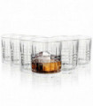 6 Regal Whisky Classic Cut Transparent Whiskey Glasses