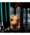 6 Highball Regal Whisky Classic Cut Transparent Whiskey Glasses