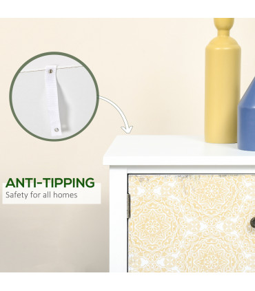 Drawer Table Sideboard Multi-purpose Storage Chest Shabby Chic