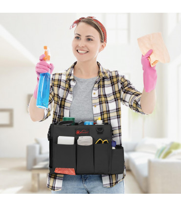 VINSANI CLEANING CADDY MEDIUM BLACK 1010266