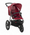 Lightwieght Pushchair w/ Reclining Backrest From Birth to 3 Years - Red