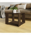 Coffee Table Brown Oak 40x40x30 cm Engineered Wood