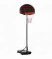 Adjustable Basketball Hoop Stand w/ Wheels, Stable Base HOMCOM