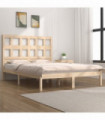 Bed Frame Solid Wood Pine 200x200 cm