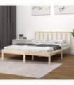 Bed Frame Solid Wood Pine 140x200 cm