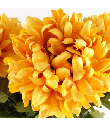 75cm Extra Large Reflex Chrysanthemum - Gold