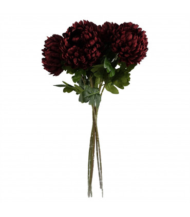 75cm Extra Large Reflex Chrysanthemum - Red