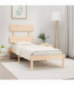 Bed Frame Solid Wood 90x200 cm