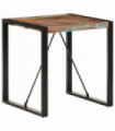 Dining Table 70x70x75 cm Solid Reclaimed Wood