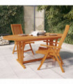 Garden Table 200x100x75 cm Solid Wood Eucalyptus