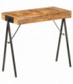 Console Table Solid Mango Wood 80x40x75 cm