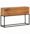 Console Table 120x30x75 cm Solid Acacia Wood