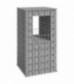 Gabion Basket Post 50x50x100 cm Iron