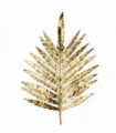 95cm Gold Palm Leaf