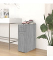 Apothecary Cabinet Grey Sonoma 20x45.5x60 cm Engineered Wood