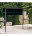 Gazebo with Roof 220x110x200 cm Anthracite