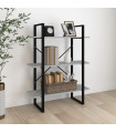 Book Cabinet Grey Sonoma 80x30x105 cm Engineered Wood