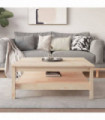Coffee Table 100x100x40 cm Solid Wood Pine