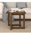 Coffee Table Honey Brown 50x50x45 cm Solid Wood Pine